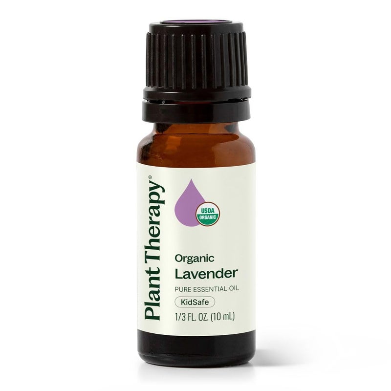 Plant Therapy Organic Lavender Essential Oil 100% Pure, USDA Certified Organic, Undiluted, Natural Aromatherapy, Therapeutic Grade 10 mL (1/3 oz) - Image 1